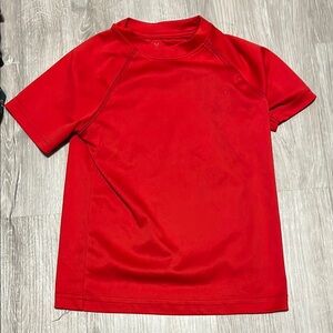 Kids Red Swim Shirt